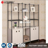 Modern Bedroom Storage Steel-Wooden Furniture