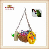 Natural Wood Bird Nest Bird Toys/Luffa Toys (KBB007)