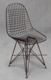 Replica Metal Restaurant Knock Down Wire Eames Side Chair