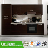 Best Sense High Quality Walnut Solid Wood Walnut Kitchen Cabinets