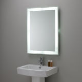 6mm Waterproof Sandblasted Float Silver Mirror for LED Mirror in Customer Size and Shape