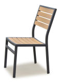 Professional Supplies Outdoor Furniture Plastic Wood Side Chair (PWC-15506)