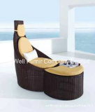 PE Rattan Wicker Furniture/Outdoor Lounge Chair/ Rattan Sofa