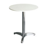 White Fashionable Indoor and Outdoor Dining Round Bar Desk (FS-208)