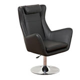 High Quality Synthetic Leather Bar Chair with Chromed Base (FS-T6070)
