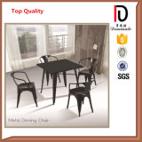 Hot Sale Modern Short Back Metal Fashion Dining Chair Cafe Chair