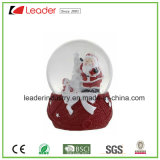 New Polyresin Gifts Water Globe Santa Figurine for Home Decoration and Promotional Gifts
