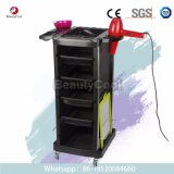 Saloniture Beauty Salon Rolling Trolley Cart with 4 Drawers for Tool Storage