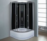 1000mm Sector Steam Sauna with Bathtub and Shower (AT-G0904)