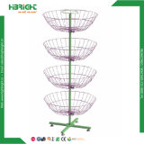 Wire Floor Display Rack for Retail Promotion
