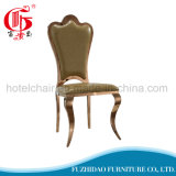 China Wholesale Stainless Steel High Back Leather Dining Room Table Chair