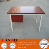 Metal Desk Steel Metal Writing Table Wooden Dining Square Table