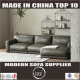 Simple European Style Leather Sofa (Lz708)