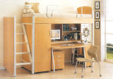 Popular Steel-Wood Dormitory Furniture (G36A)