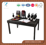 Customized Wooden Display Table with Wheels