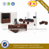 Lecong Market Wooden Black Color Office Table (HX-UN001)