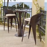 Outdoor Garden Rattan Wicker Bar Table Chair Set