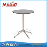 Simple Coffee Shop Table Design Stainless Steel Round Table