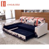 Three Seater Fold Corner Sofa Mechanism Style Sofa Bed with Storage Part for Apartment Furniture