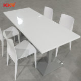 Table and Chair Rectangle Artificial Marble Solid Surface Table (180116)