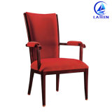 Hotel Dining Room Furniture Metal Wood Like Chair for Use