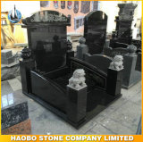 Black Granite Chinese Style Tombstones