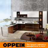 Wholesale High Quality Laminate Wooden Kitchen Cabinets (OP15-024)