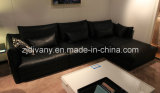 American Style Home Sofa Living Room Leather Sofa (D-74)