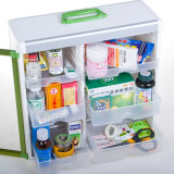 Super Large Size Metal First Aid Cabinet with Glass Door