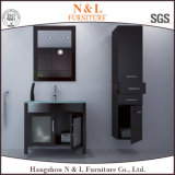 Top Wood Bathroom Furniture with Mirror and Wall Shower Cabinet