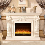 Ce Approved sculpture Wood Home Furniture Electric Fireplace (327B)