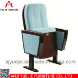 High Quality Sponge Blue Velvet Church Chair Yj1604