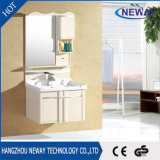 Ceramic Single PVC Floor Mount Sink Bathroom Cabinet