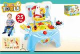 Stool Play Set Toy for 25PCS Tools
