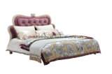 Classical Bed/Bedroom Furniture/Fabric Bed/European Bed