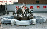 Garden Decoration Large Marble Fountain with Statues (SY-F140)