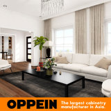 Modern Enjoyable White Lacquer Wooden Home Living Room Furniture (OP16-Villa01)
