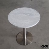 Wholesale Durable Solid Surface Stone Round Coffee Tables