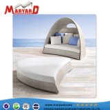 Hotel Lounge Furniture Outdoor Round Daybed Hotsale in 2018