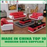 Modern Furniture Set Office Leather Sofa with Wooden Frame