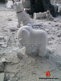 Little Animal Elephant Granite Stone Statue/Sculpture
