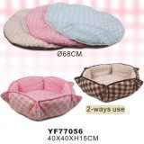New Design Soft Fleece Foldable Dog Beds (YF77056)