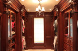 European Luxrious Wood Closet Cabinet with Drawers