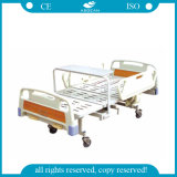 AG-BMS107 with Over Bed Table Manual Supplies Medical Bed