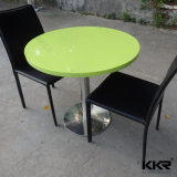 Kingkonree Modern Solid Surface Restaurant Furniture Dining Table