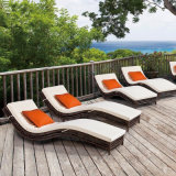 PE Wicker Sun Lounger Double Bed/ Beach Chair by PE Rattan T507