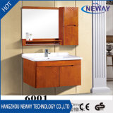 Wall Mounted Wood Bathroom Vanity Cabinet Factory Hotel