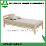 Solid Pine Wood Single Bed Design