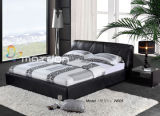 High Quality Leather Soft Bed (W005)