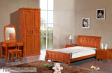 High Quality Bedroom Furniture, Wooden Bed, Hotel Bed (201)